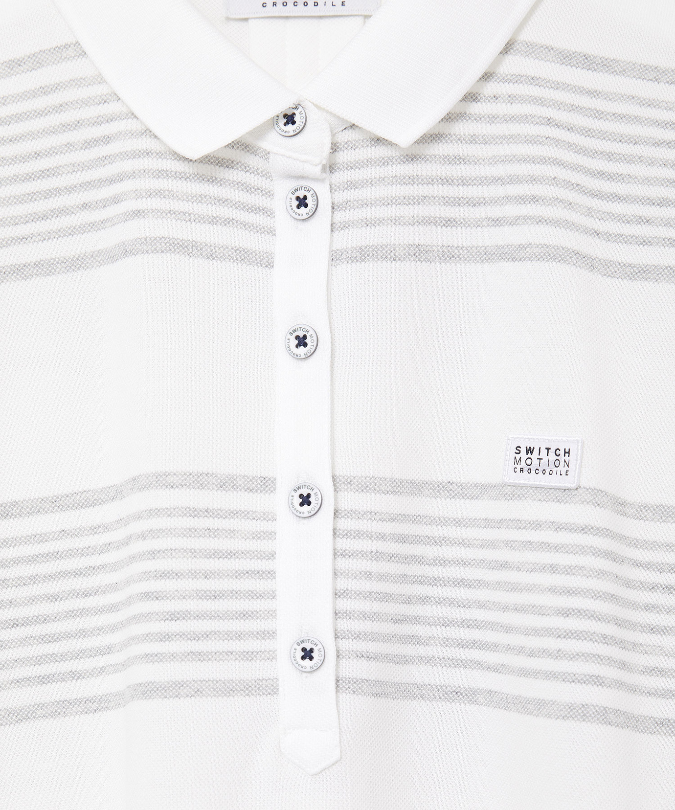 レディース 鹿の子 ボーダー ポロシャツ通販 [2002-53212