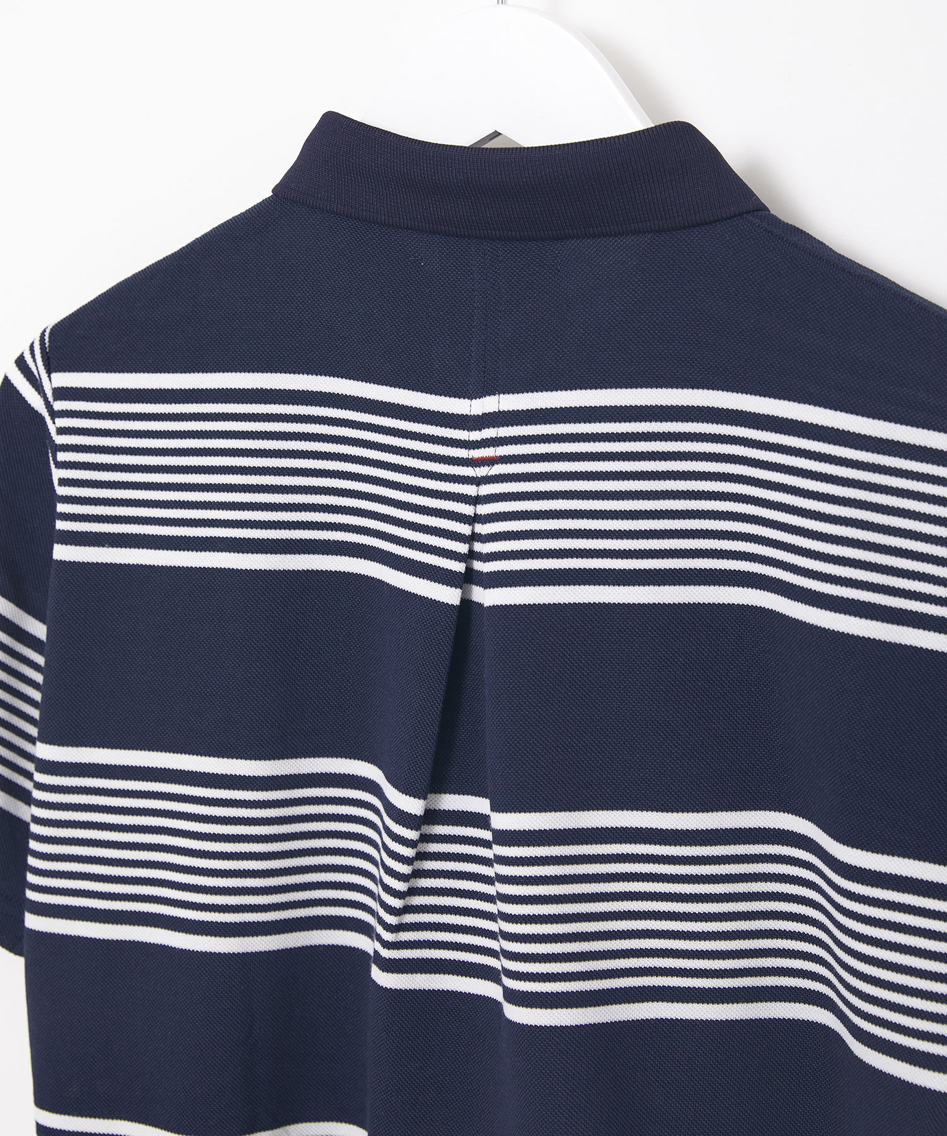 レディース 鹿の子 ボーダー ポロシャツ通販 [2002-53212