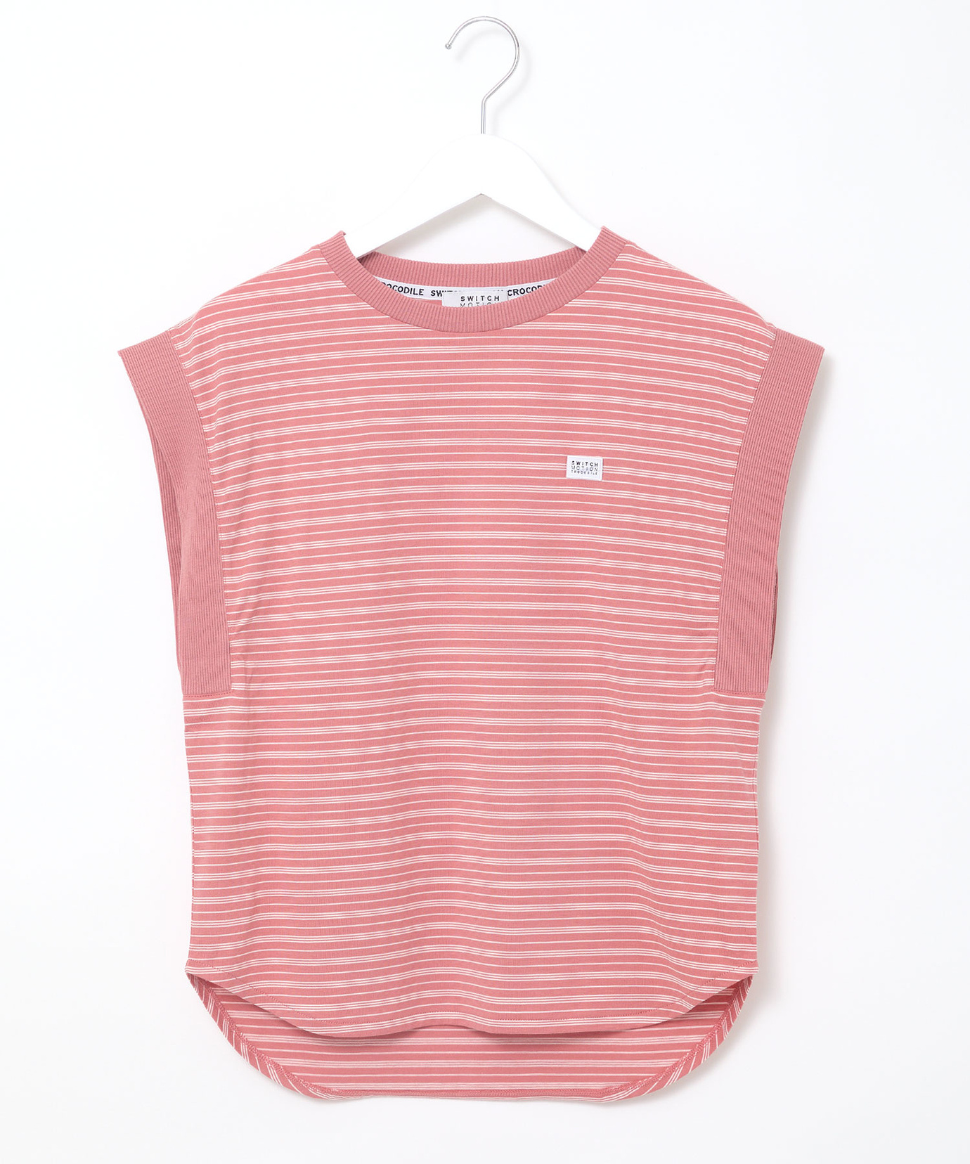 レディース 天竺 ボーダー タンクトップ【UVカット】通販 [2002-53231