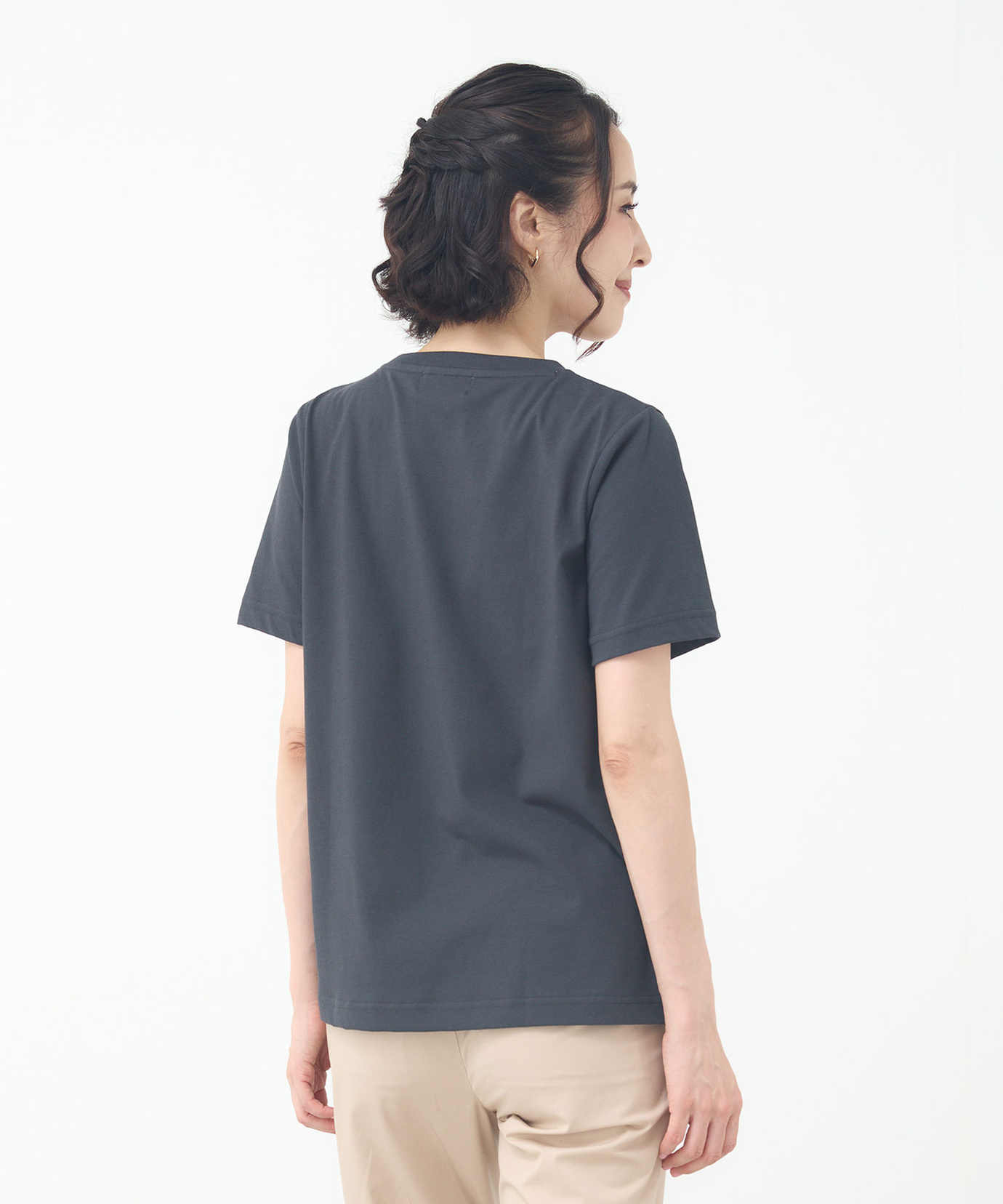 レディース マップ柄 サイドスリット Tシャツ【吸汗速乾】通販 [2002