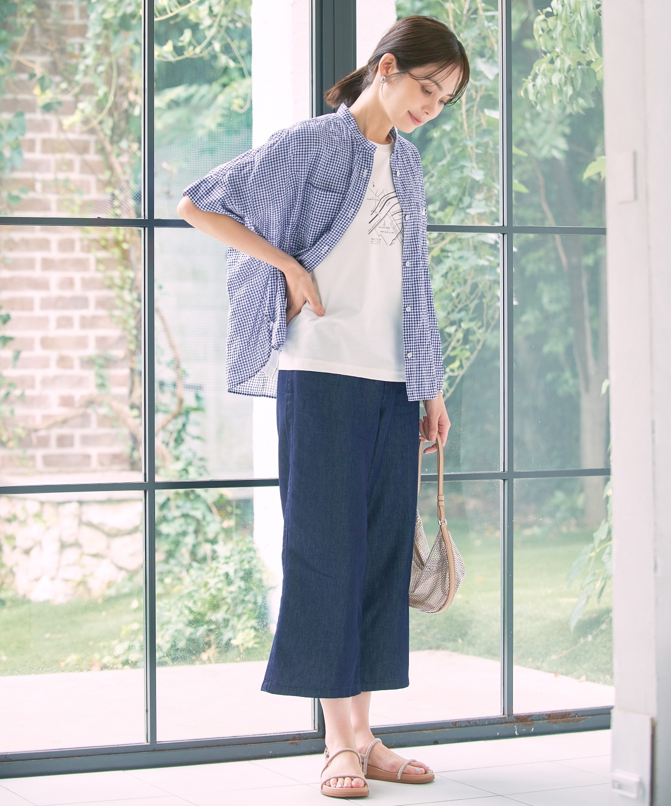 レディース マップ柄 サイドスリット Tシャツ【吸汗速乾】通販 [2002