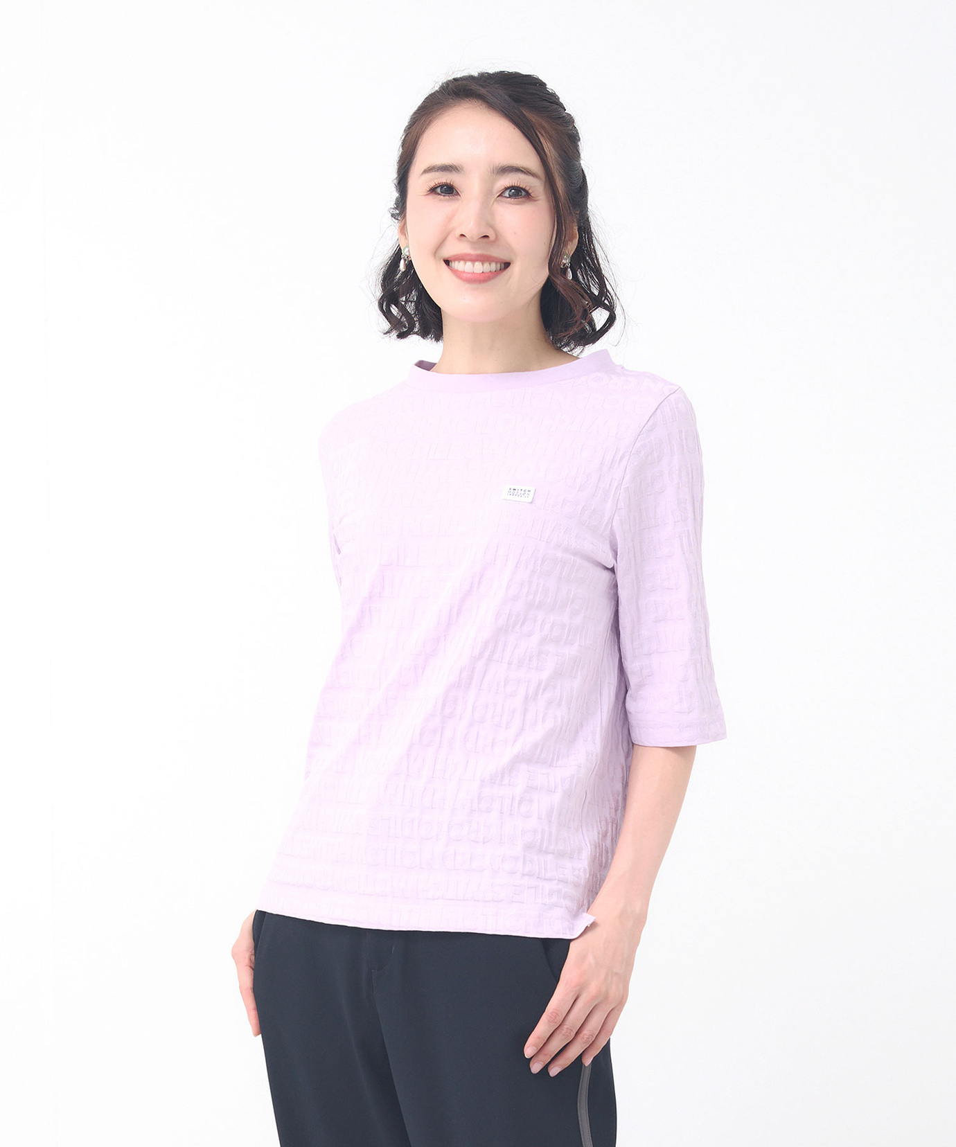 レディース リンクスロゴ クルーネック カットソー通販 [2002-54205