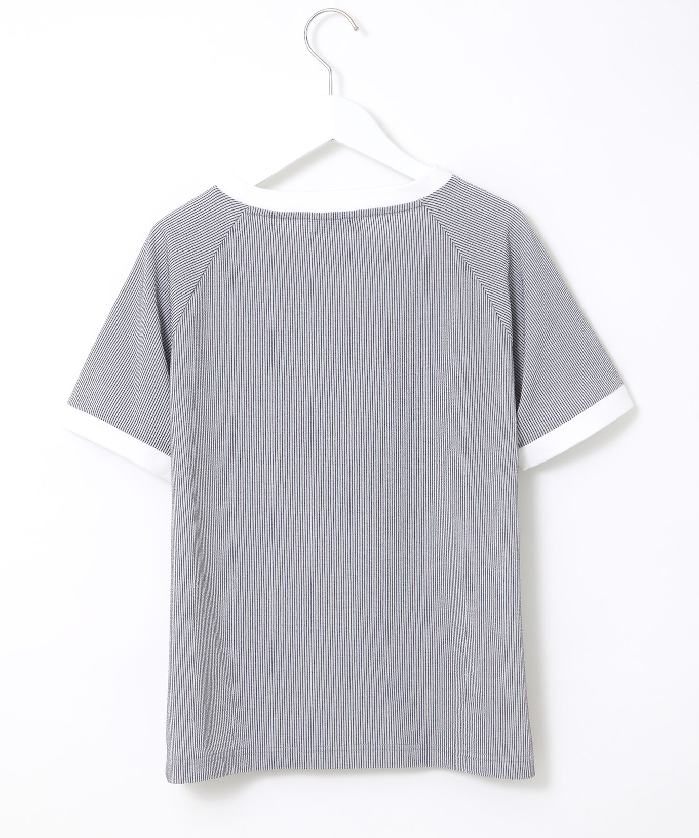 レディース ストライプ バイカラー カットソー通販 [2002-54206