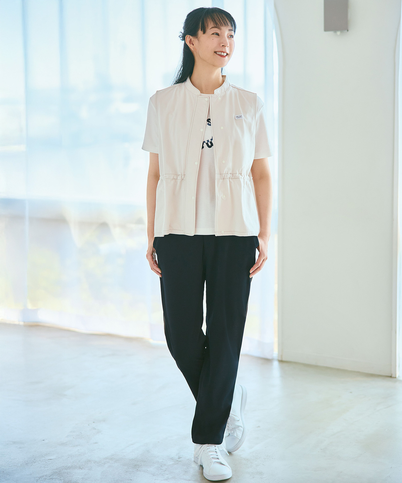 スタッズ　サーチアンドデストロイ　ベスト ポリストレッチ中綿ベスト（2002508542） | tk. TAKEO