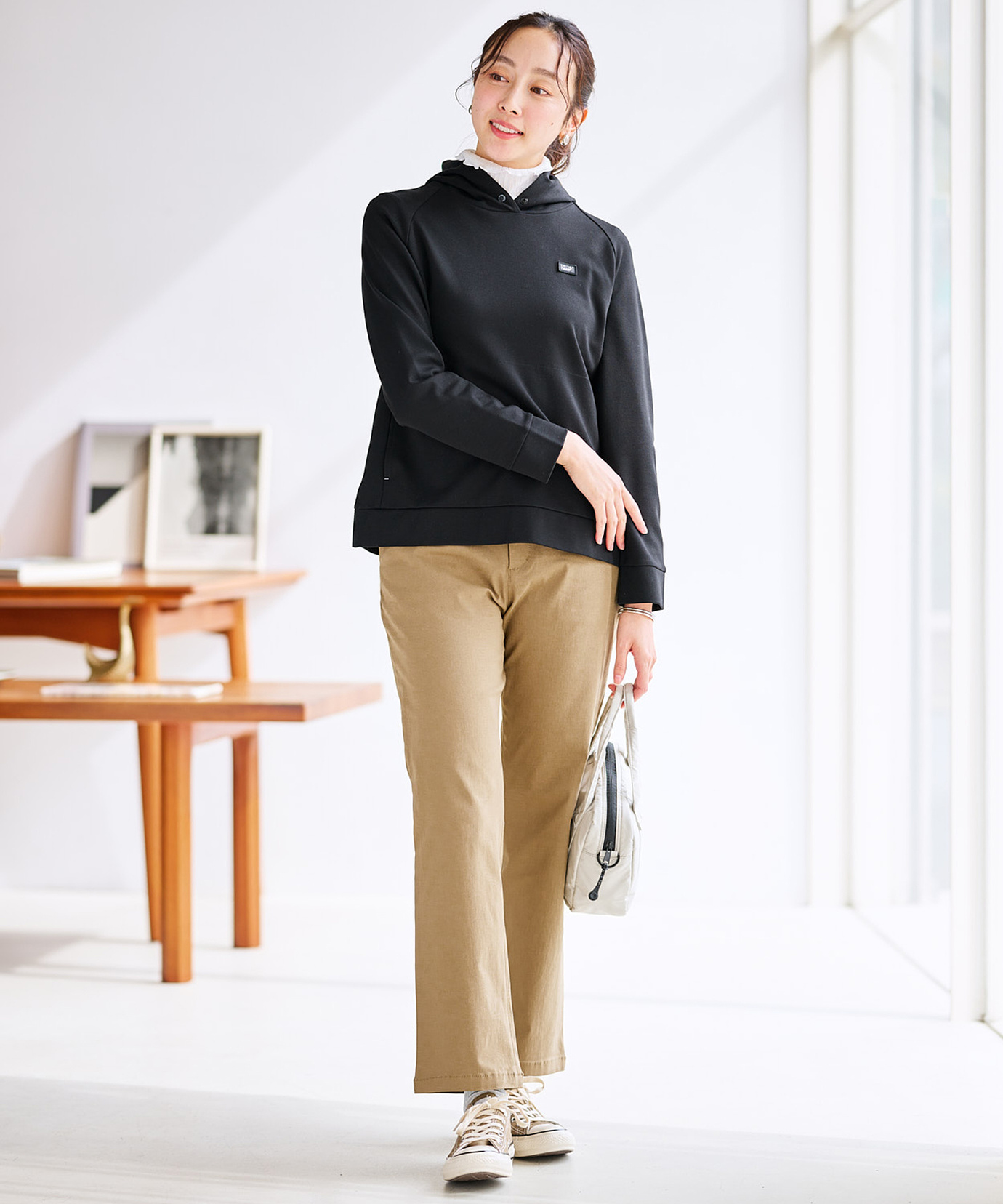 レディース ポンチ プルオーバー パーカー通販 [2002-55226