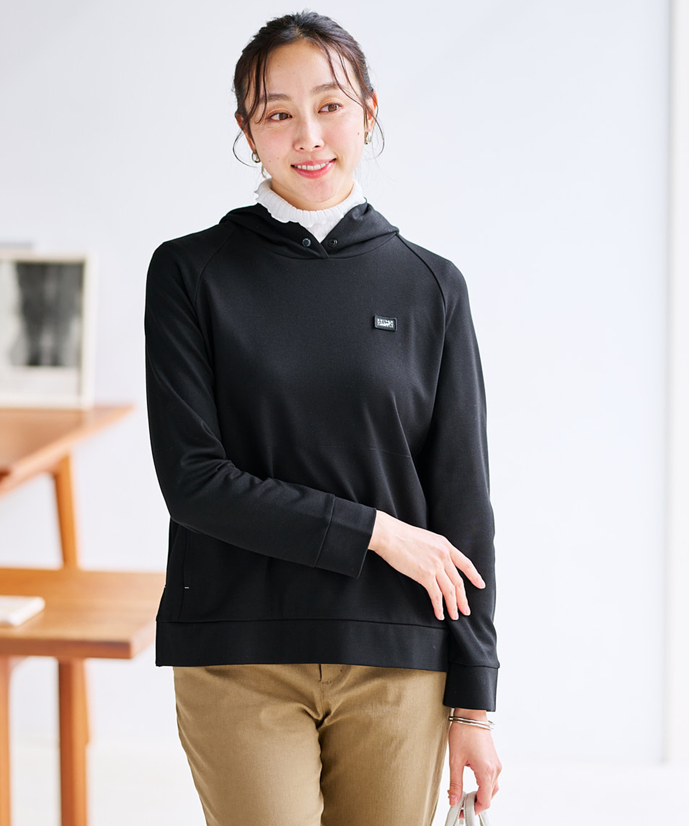 レディース ポンチ プルオーバー パーカー通販 [2002-55226