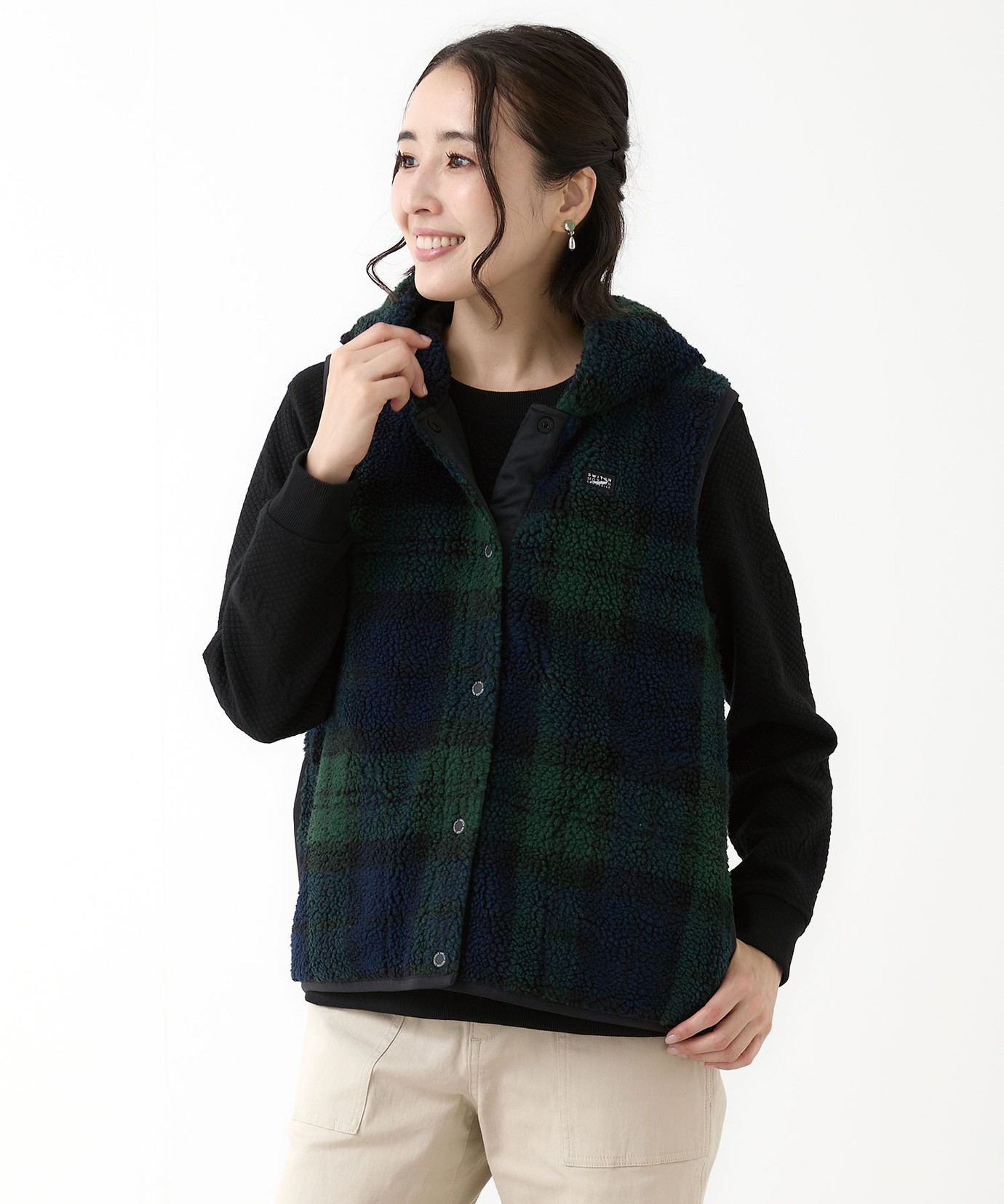 レディース ハイランドエア ベスト【洗濯機洗いOK】 通販 [2002-55229