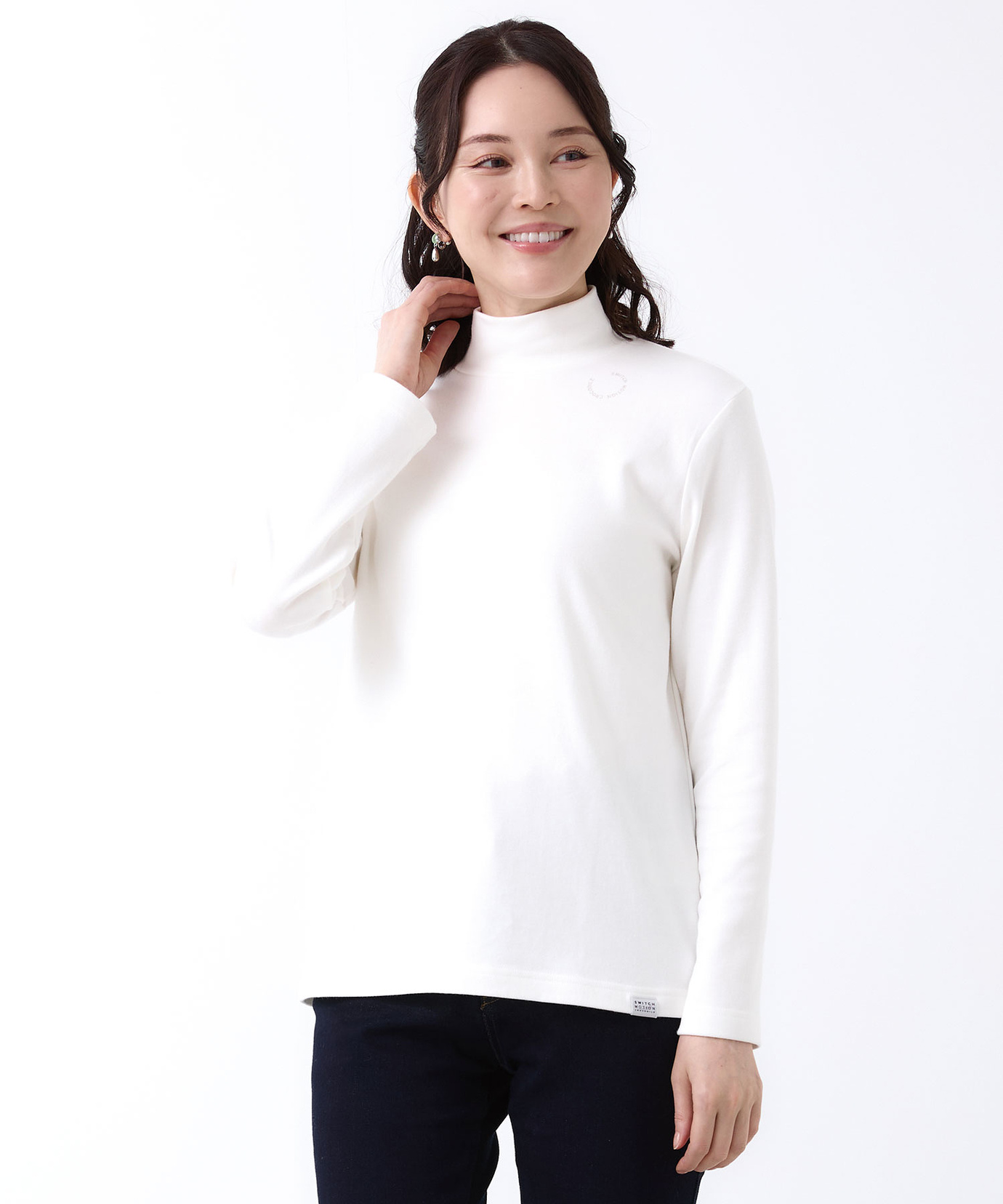 【新品未使用】ガルニエ　スリットハイネックカットソー NEW】スリットハイネックロングTシャツ – GARNIER（ガルニエ）公式