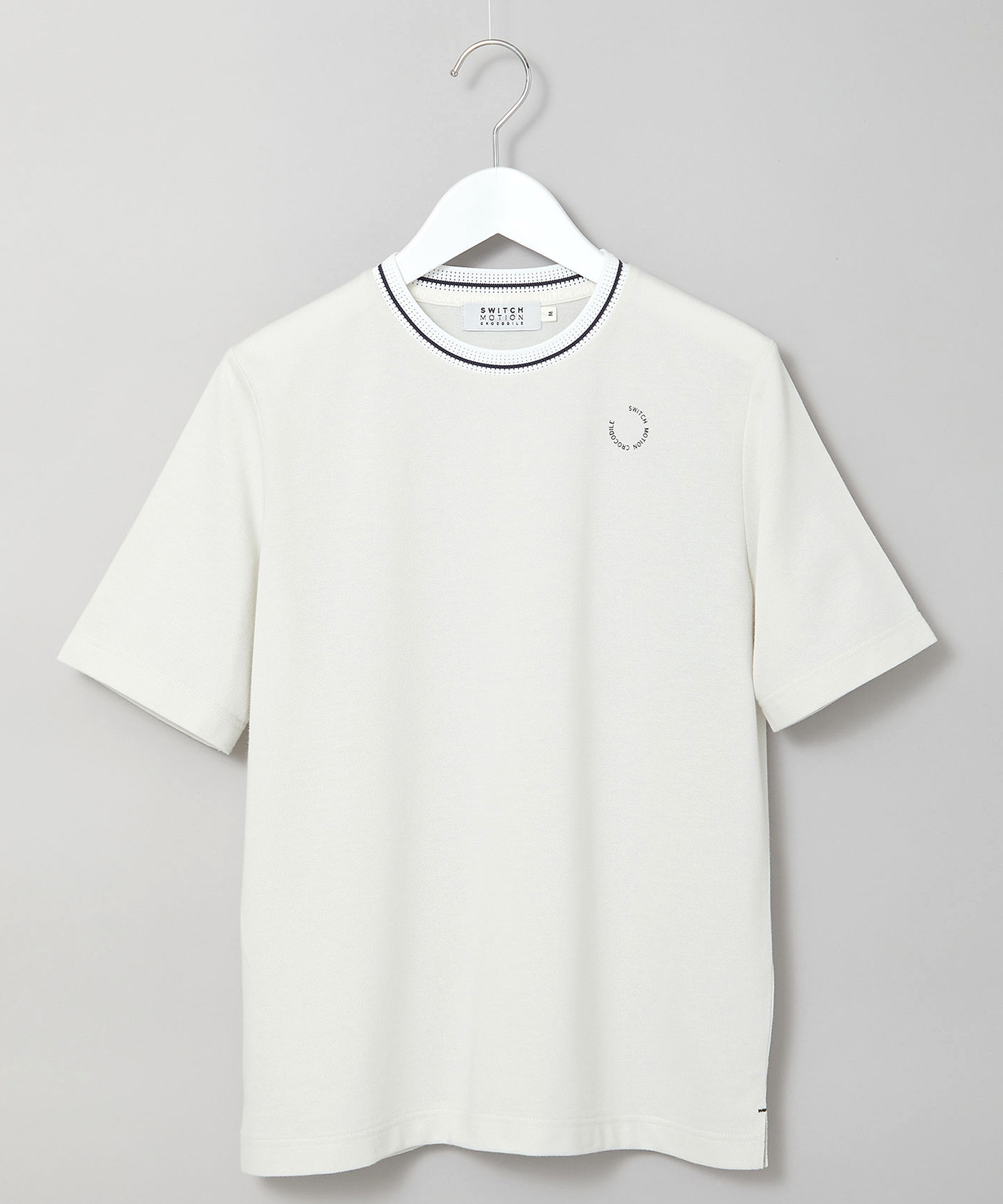 レディース 襟ライン クルーネック Tシャツ通販 [2002-63216