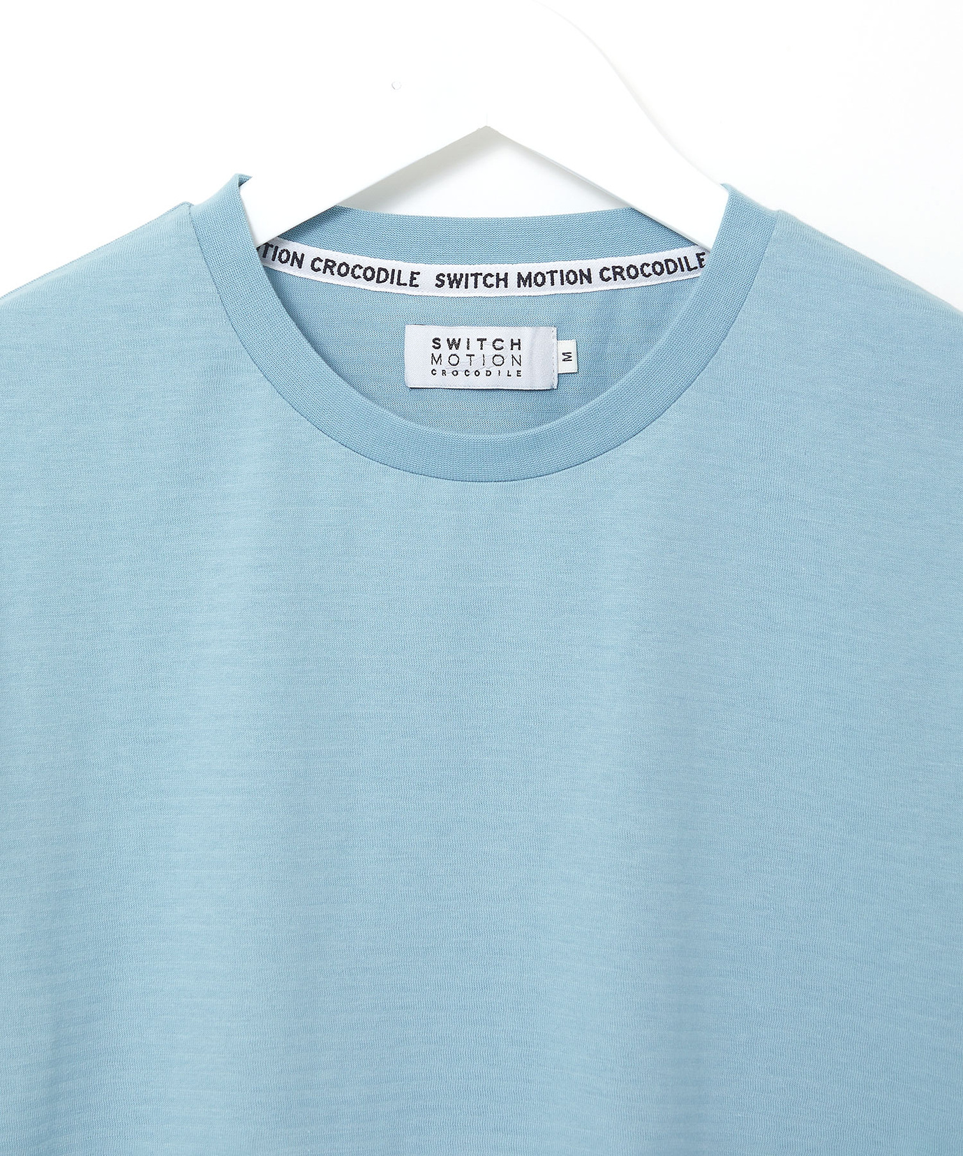 レディース シャドーボーダー天竺 袖ライン Tシャツ通販 [2002-63240