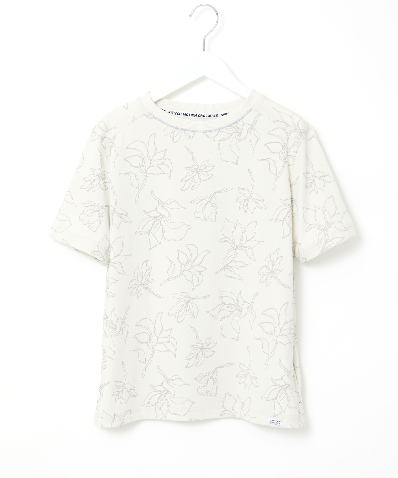 レディース プレーティング天竺 花柄プリント Tシャツ【吸汗速乾】通販