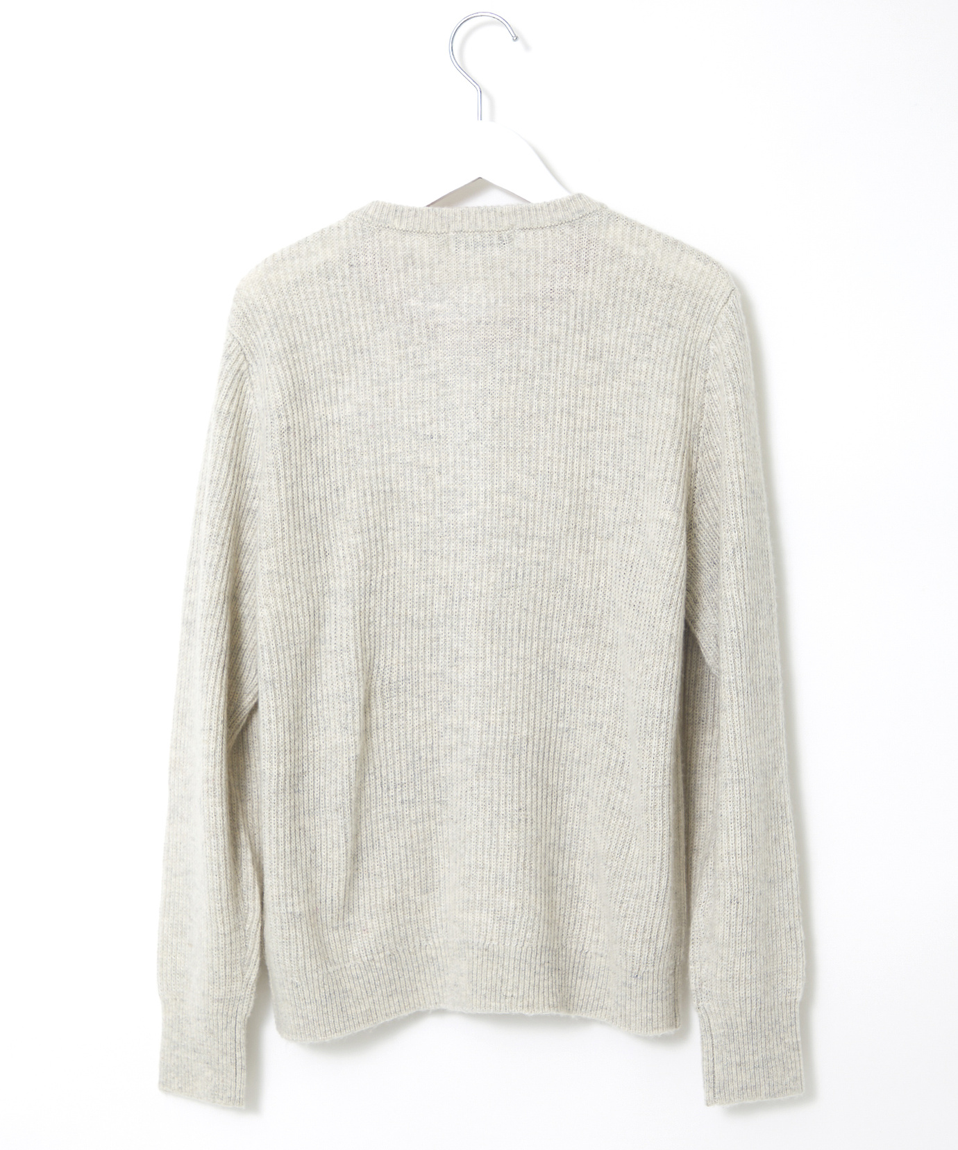 レディース ウールブレンド ロゴワッペン カーディガン通販 [2003