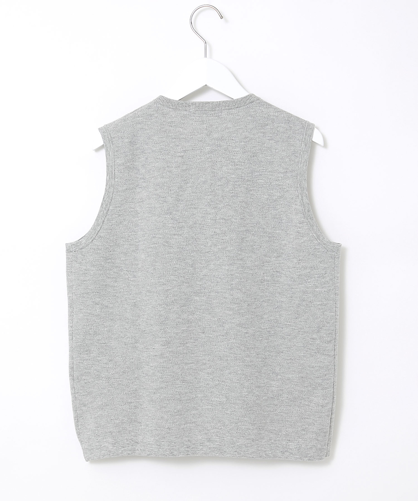 INSCRIRE ニットベスト グレー系 INSCRIRE ニットベスト グレー系