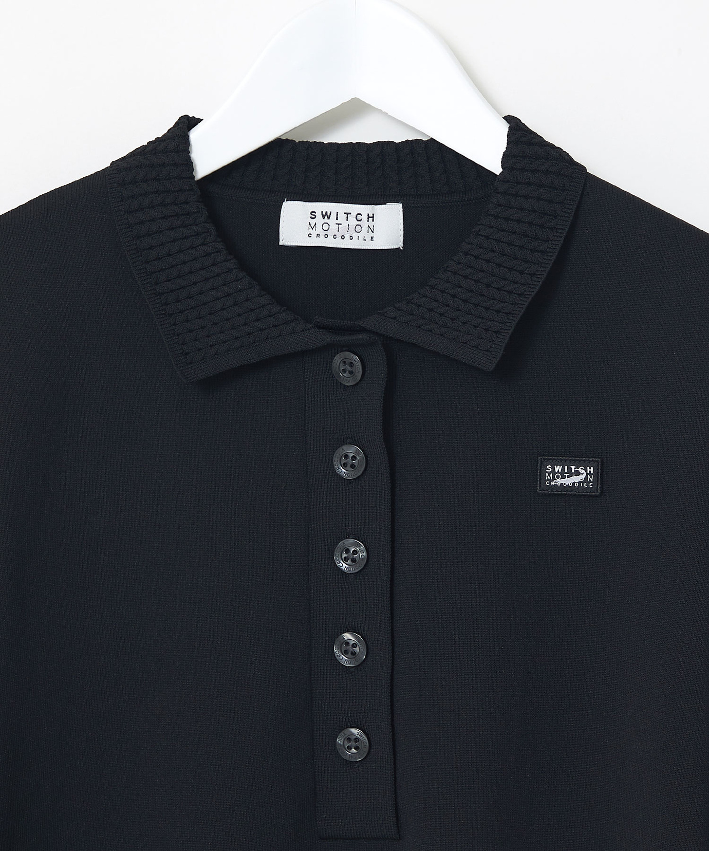 レディース 七分袖 ニット ポロシャツ【手洗いOK】通販 [2003-55301