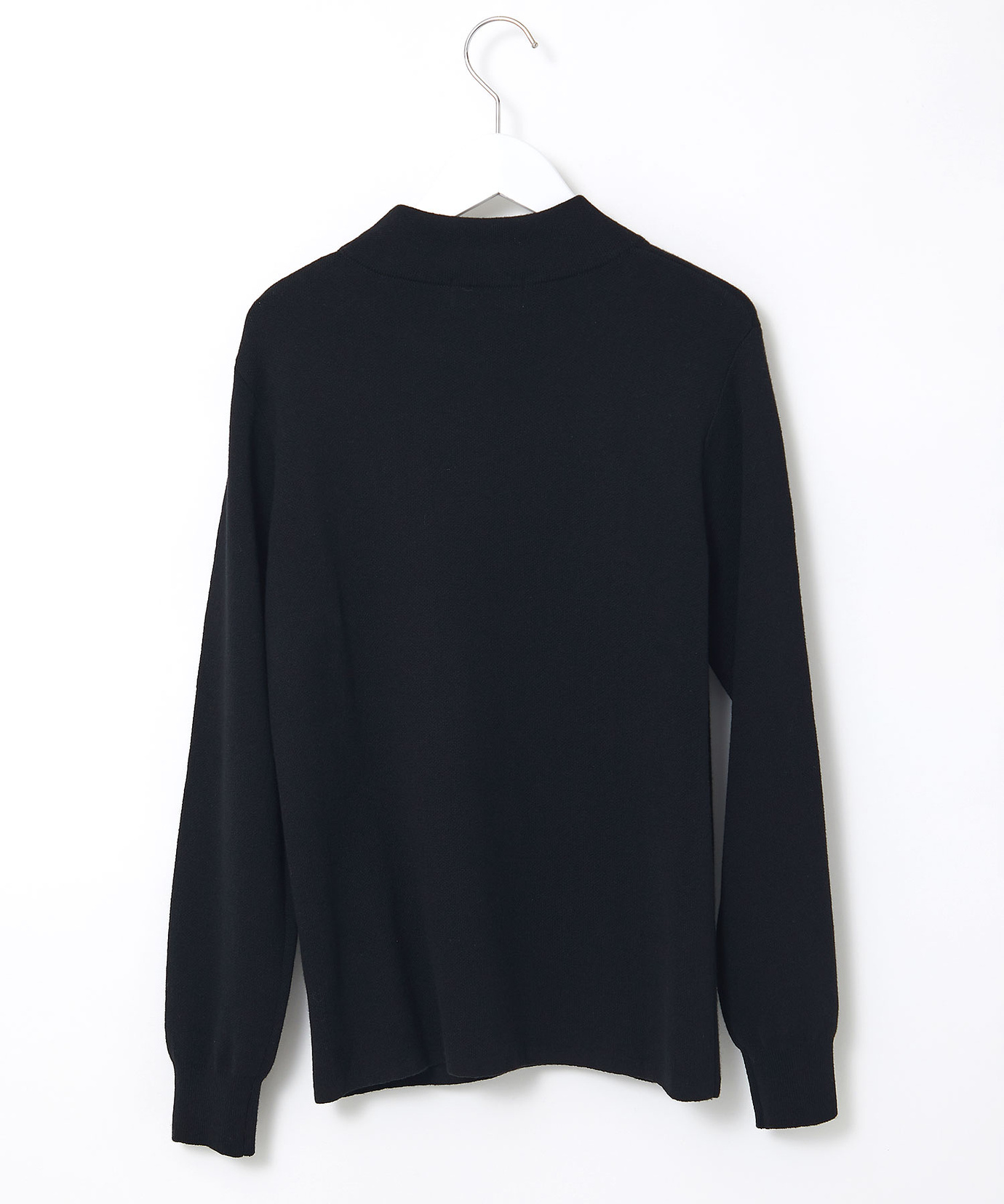 レディース ハイネック リブデザイン ニット通販 [2003-58303