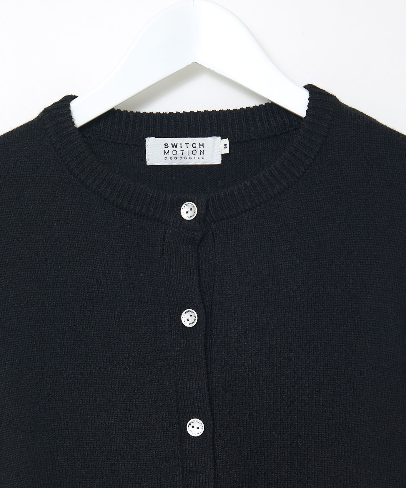 レディース ウールブレンド アゼクルーネック カーディガン通販 [2003