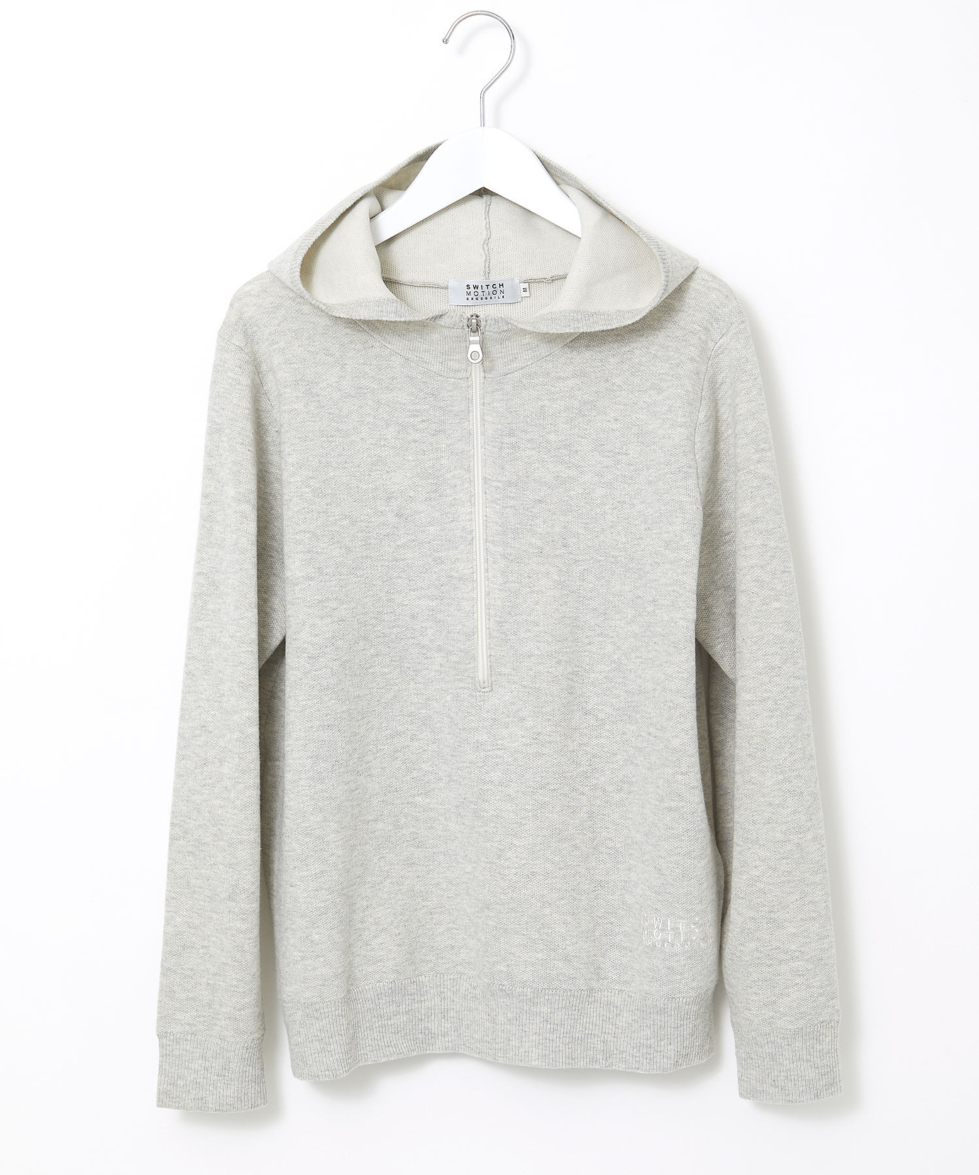 レディース ハーフジップ パーカー プルオーバーニット通販 [2003