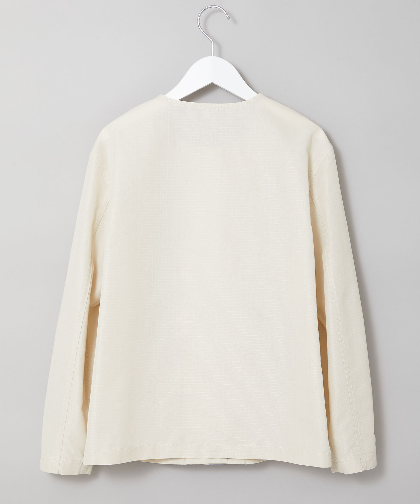 レディース リップル素材 ノーカラー ジャケット【手洗いOK】通販 [2004-51407] - クロコダイル(CROCODILE) 公式通販サイト