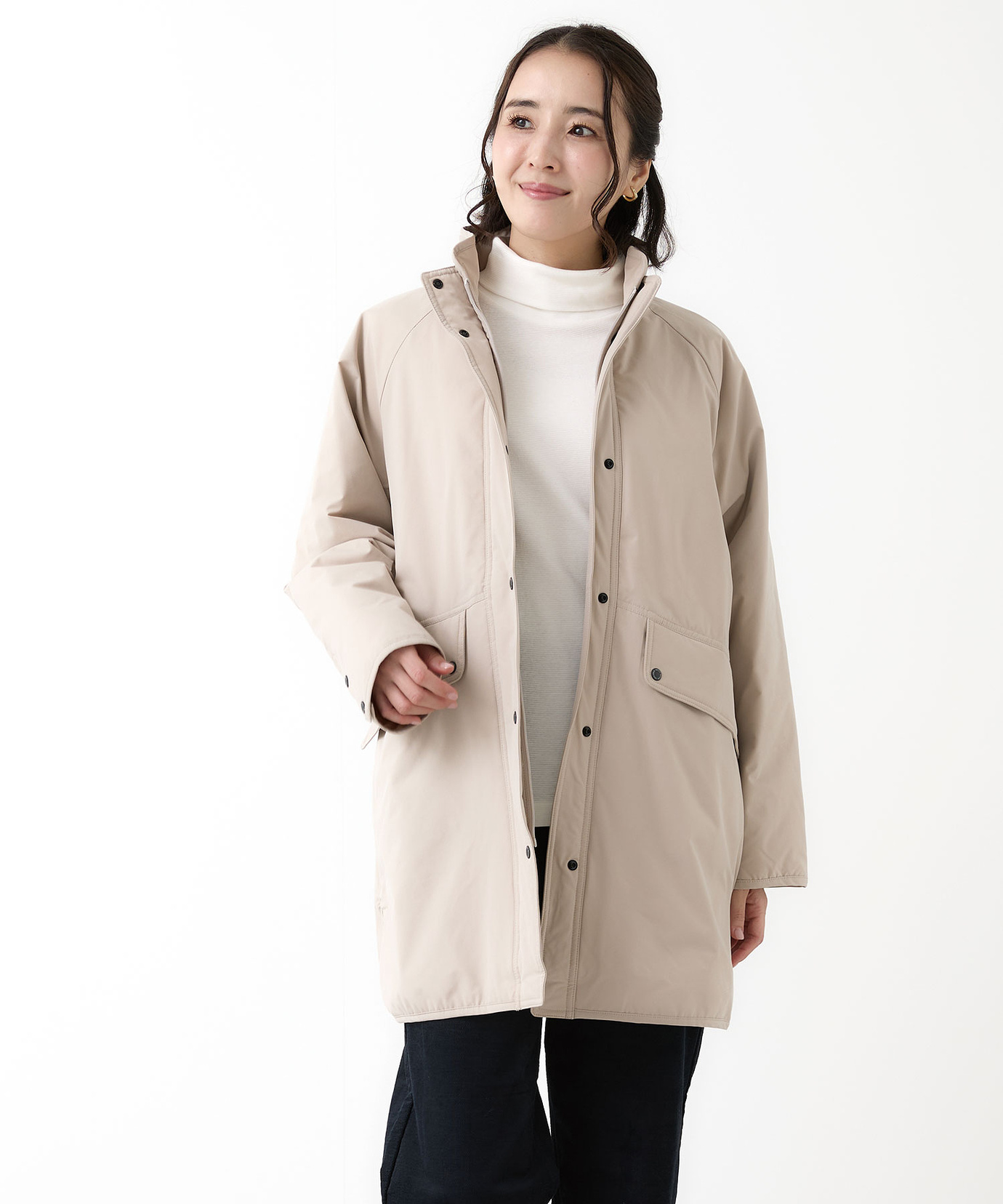 【新品未使用」クロコダイル　ダウンコート レディース パーテーション ダウン コート通販 [2004-57401