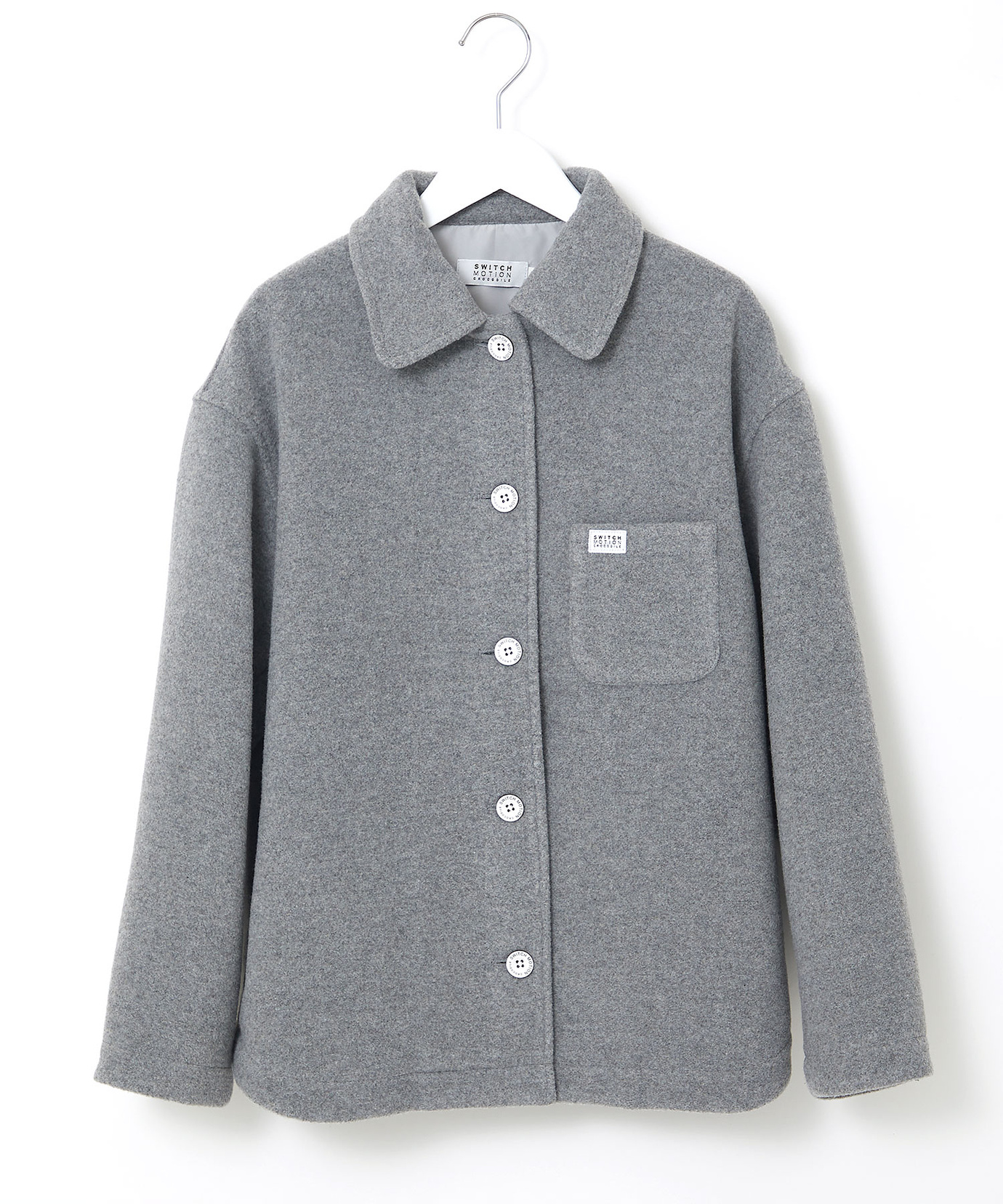 SACRA/38/ウール/グレー/CPOジャケット SACRA/38/ウール/グレー/CPOジャケット SACRA（サクラ）の「＜SACRA