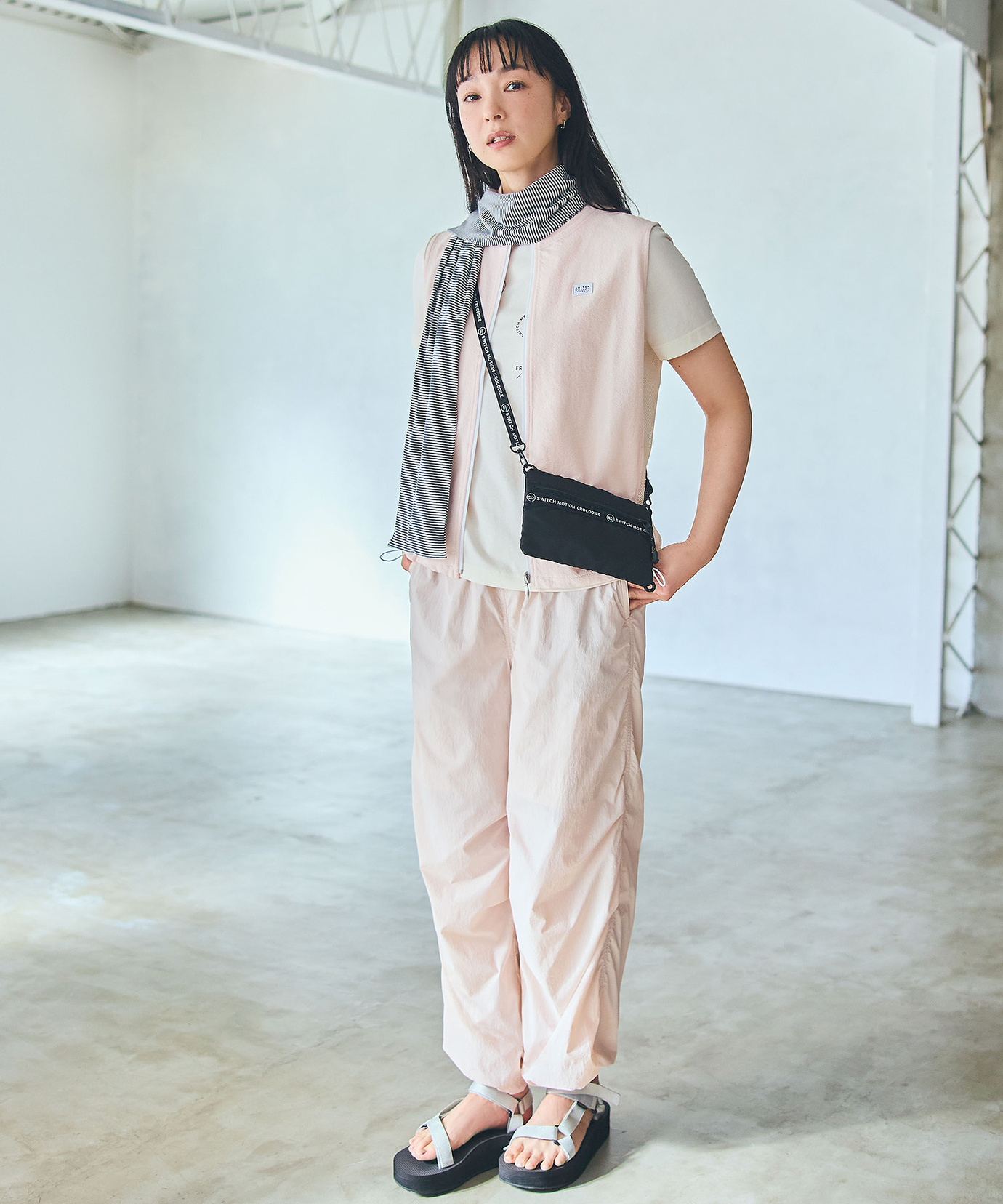 レディース ワッシャー パラシュートパンツ通販 [2005-53506