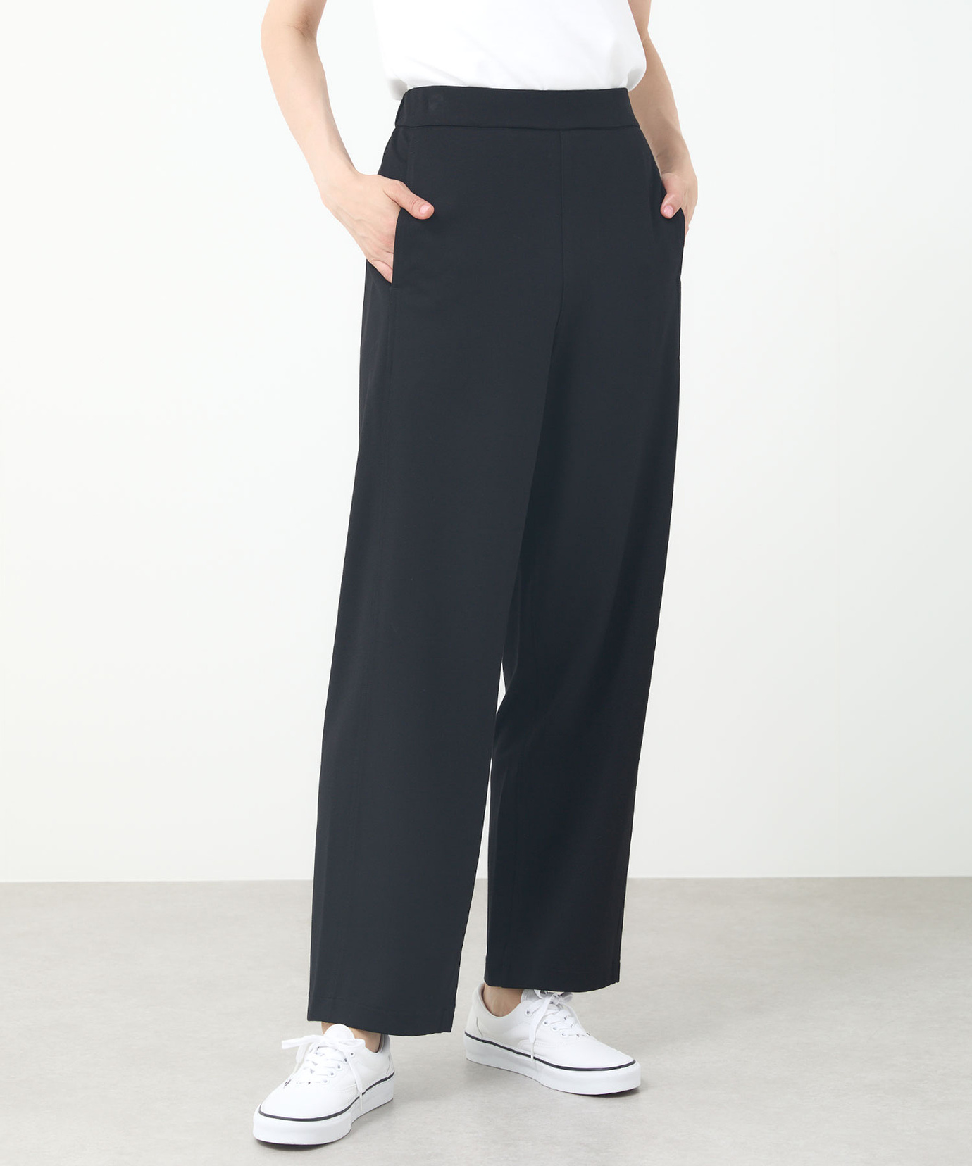 リバティ⭐︎カジュアルパンツ⭐︎日本製⭐︎madeinjapan フェミニン