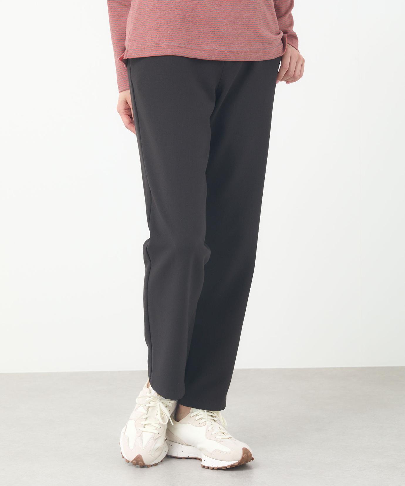 レディース 裏起毛 ストレート パンツ通販 [2005-55509