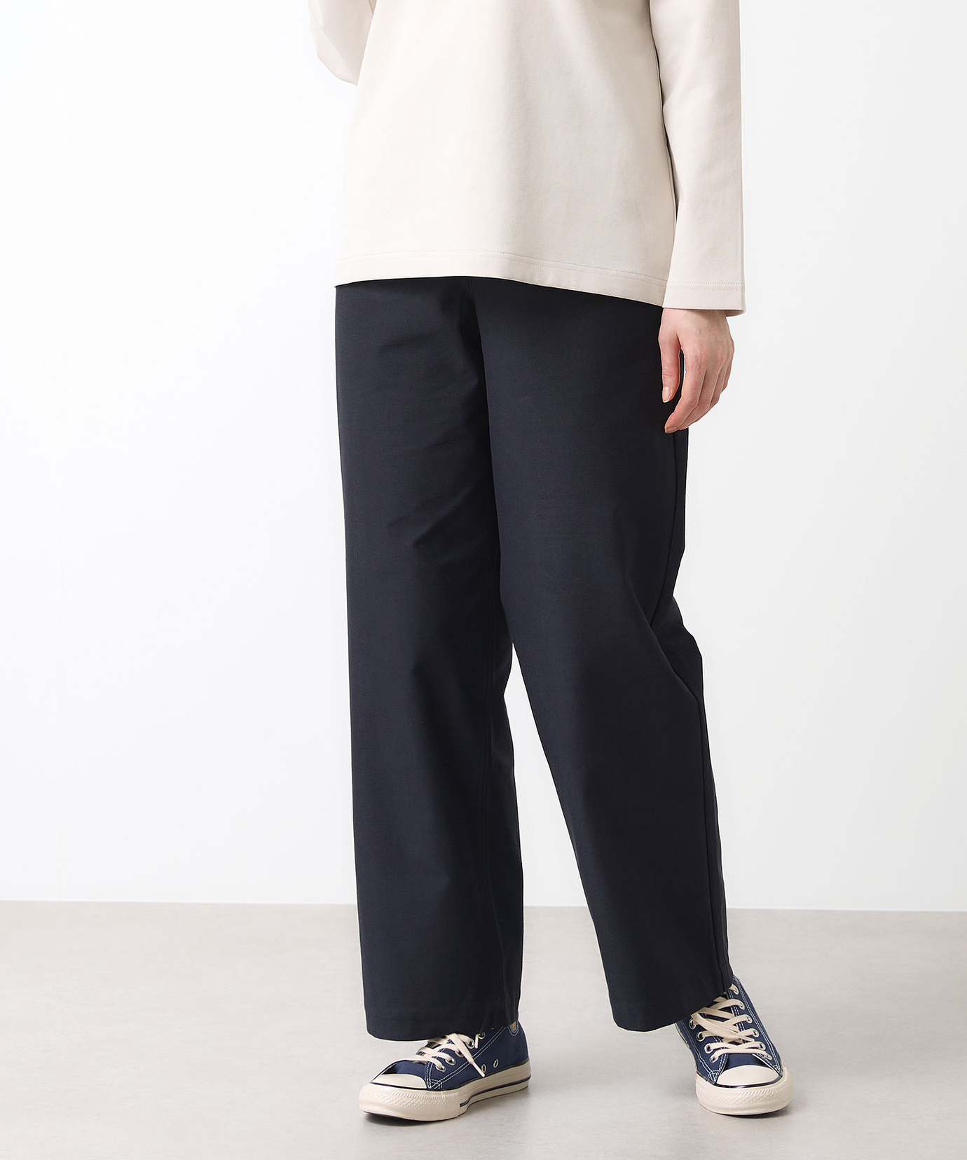 レディース ストレッチ ストレート パンツ通販 [2005-61503