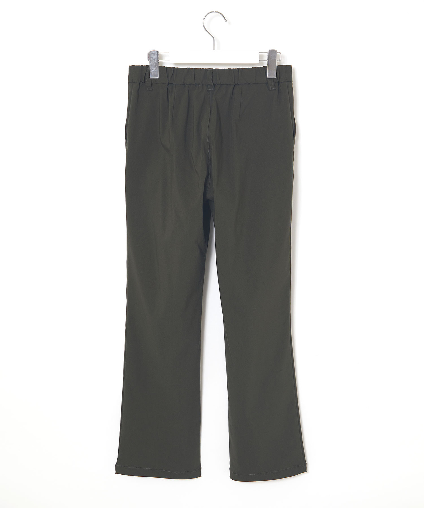 美品✨ Drawer 定価5.8万　チェック ソリッドフロントステッチパンツ レディース テーパード ストレッチパンツ通販 [2005-65506