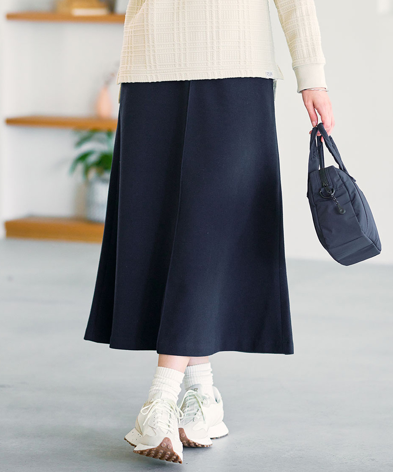 ジェーンマープル　our courage ミディスカート　ネイビー ジェーンマープル our courage ミディスカート ネイビー collection 01