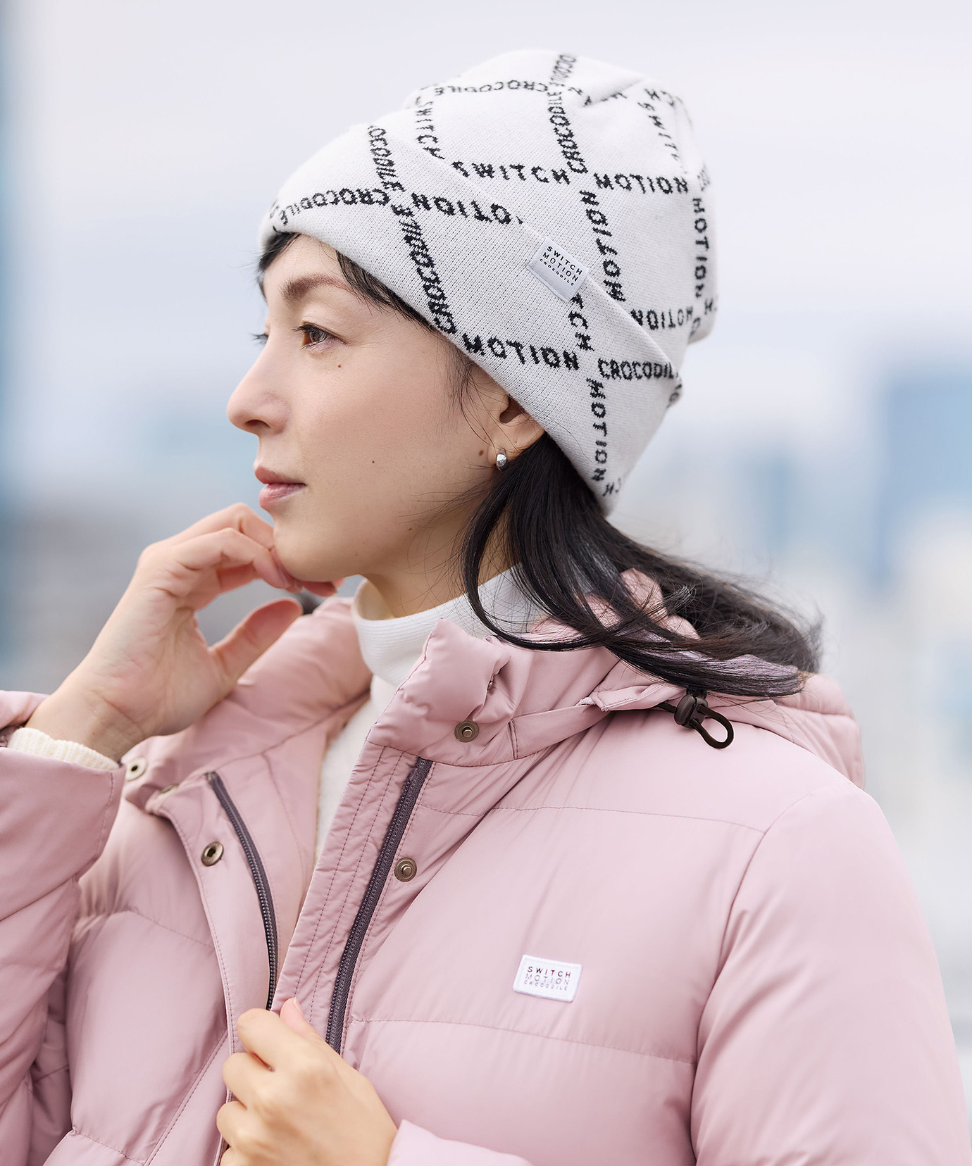 レディース 総柄デザイン ニット キャップ通販 [2010-57000