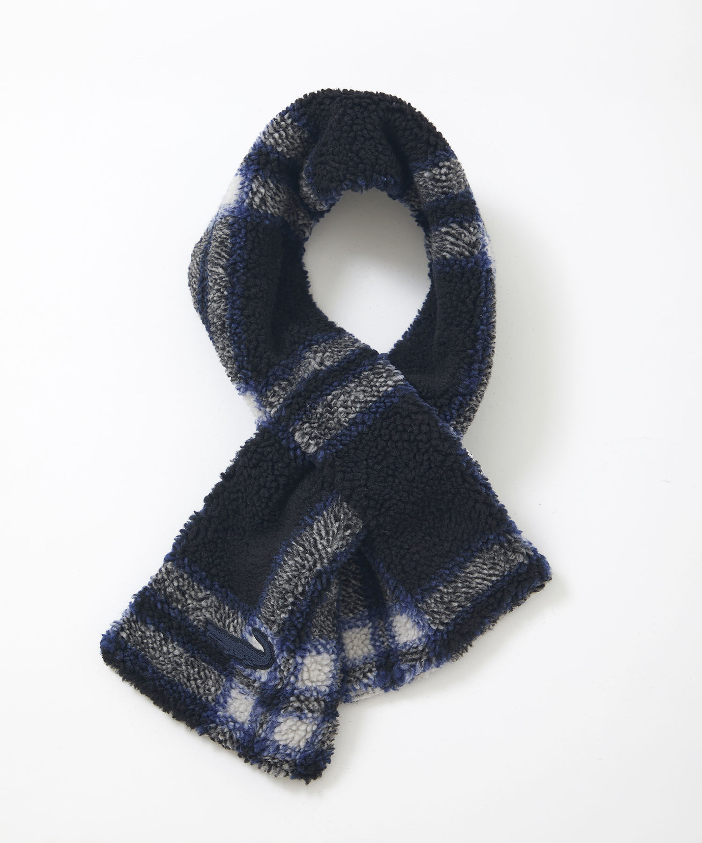 レディース チェック柄 ボア マフラー通販 [2019-57900