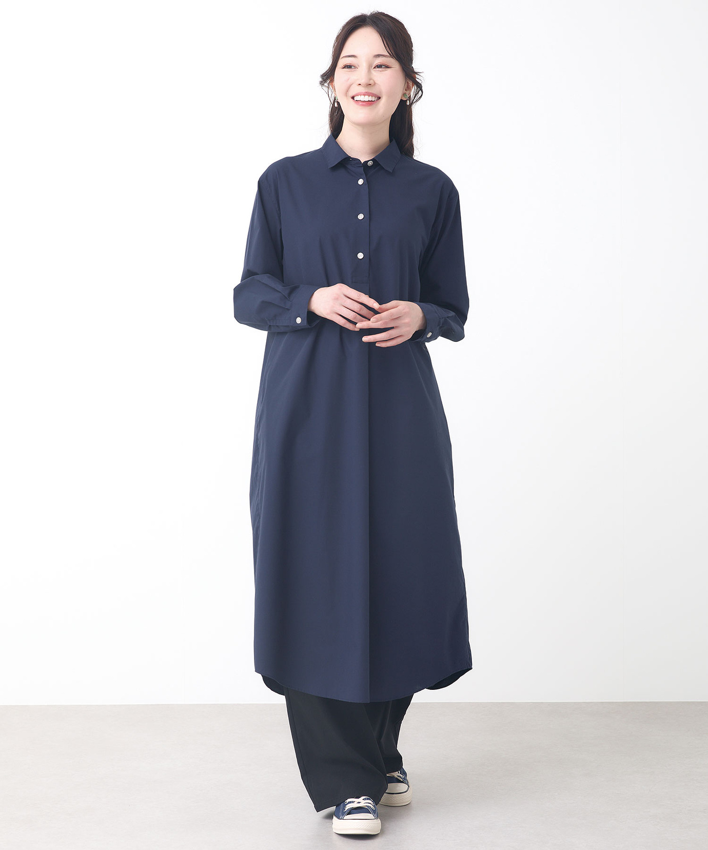 レディース プルオーバー ワンピース【シワになりにくい】通販 [2021