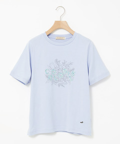 コットン フラワープリント ロゴ Tシャツ THJET49P03 USCW19 楽天市場】MARNI マルニ THJET49P03 USCW19 FWW01 ホワイト