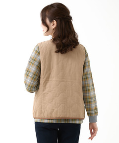 レディース キルティング 中綿 ベスト通販 [0104-55404