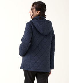 レディース クロコダイルタータン ダイヤキルト 中綿 ジャケット通販