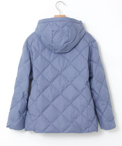 レディース 2WAYフード キルトダウン ジャケット【撥水加工】通販