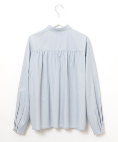 レディース バンドカラー ピンタック ブラウス通販 [0201-55162