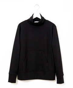 レディース 裏起毛 ポケット付き ハイネックカットソー通販 [0202