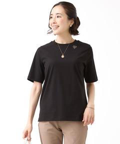 レディース ロゴ刺繍 半袖Tシャツ通販 [0202-64253] - クロコダイル