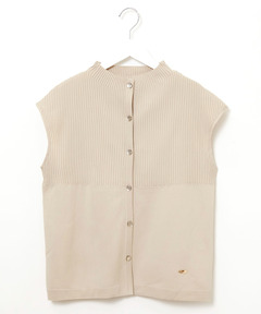 レディース フレンチスリーブ ニット ベスト通販 [0203-56352