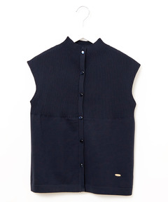 レディース フレンチスリーブ ニット ベスト通販 [0203-56352