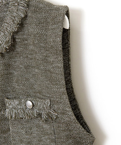 レディース ラメツイード ジレ通販 [0204-55451] - クロコダイル