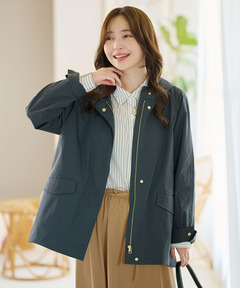 レディース テントシルエット フーディー ジャケット通販 [0204-55452