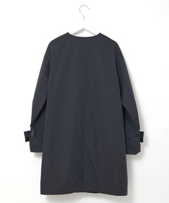 【新品未使用】ダークコード　14P EDWARD'S - SUPER120'S ウール カシミヤ ステンカラーコート / ダーク