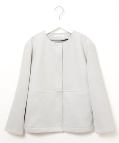 新品未使用crocodileクロコダイルモッズコート 黒 サイズL高透湿撥水性 レディース 微起毛素材 ノーカラー ブルゾン通販 [0204-55457