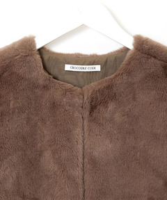 レディース フェイクファー ベスト通販 [0204-56451] - クロコダイル