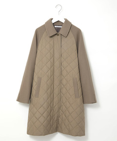 レディース キルティング ステンカラー コート通販 [0204-57453