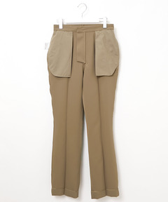 レディース センタープレス フレア パンツ通販 [0205-45557