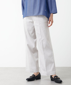 セミオーダー レディース サテン セミワイド パンツ【一部店舗限定】通販 [0205